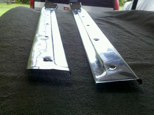 53 54 55 corvette original door sill plates, US $200.00, image 4