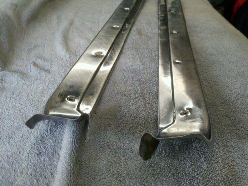 53 54 55 corvette original door sill plates, US $200.00, image 5