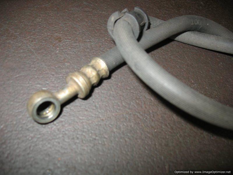 1981 XJ650 MAXIM FRONT BRAKE LOWER LINE HOSE YAMAHA XJ 650 1980-83, US $13.99, image 2