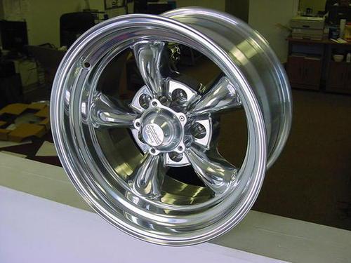 American racing torq thrust 2 "515' 14 x 6 ford falcon merc mopar wheels