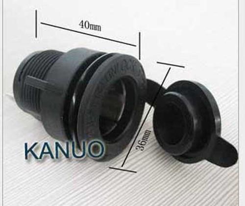 12v weatherproof car/vehicle/motorcycle cigarette lighter outlet plug socket cap