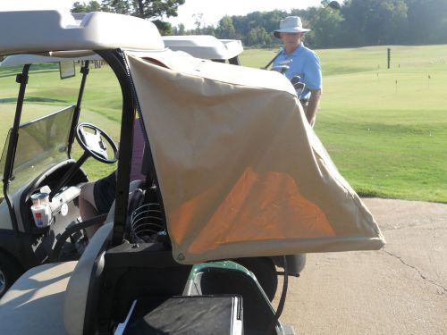 Sunbrella  golf cart club car prec  cabana bag cover reg. $198 black or toast