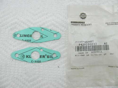 96 ski doo mach z oem exhaust rave valve housing gaskets 420250233 set of 2