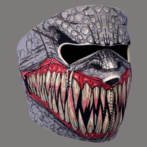 Biker neoprene full face mask biker mask