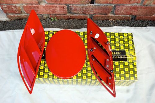 Ferrari california, rh &amp; lh fender grill_red color_p/n 80236810