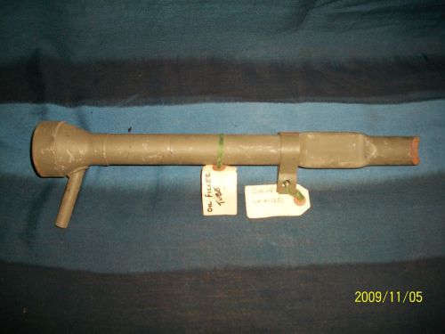 Military oil filter tube