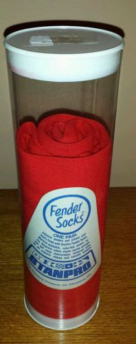 Stanpro boat fender cover socks,  1 brand new. pair, red made in the usa