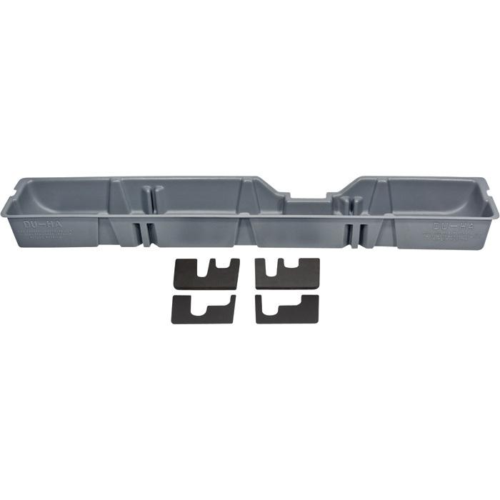 Du-ha under seat truck storage sys 2011-12 ford f250 f550 supduty supercab gray