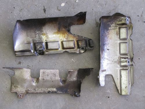 Audi a4 exhaust manifold heat shields v6 30v '98-'01
