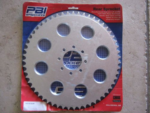 Pbi u.s.a. sprockets 55 tooth rear sprocket for harley drag bike u.s.a. made nos