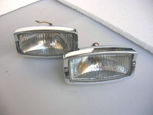 Porsche 911 hella 139 driving fog lamp light nebelscheinwerfer vintage chrome