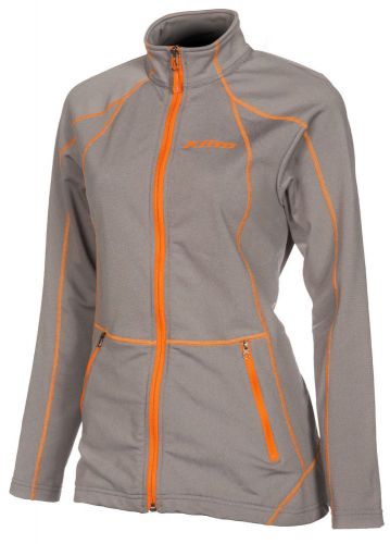 2016 klim women&#039;s ladies sundance mid-layer casual jacket -gray -  large - new