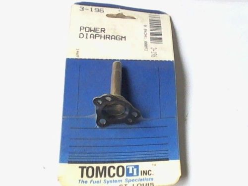 Tomco 3-196 carb accelerator pump power diaphragm new
