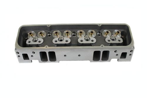 Sbc polished aluminum cylinder head, 64cc chamber - 198cc. 2.020 int /1.600 ex