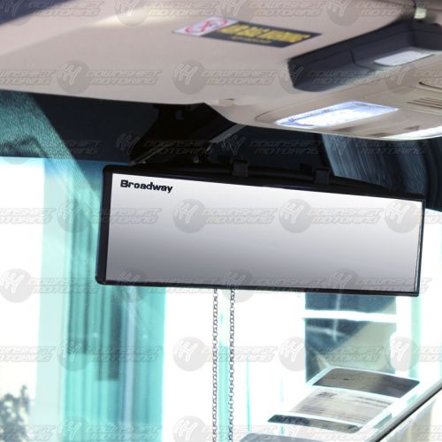 Broadway 300mm wide convex interior clip on car rear view mirror for infiniti