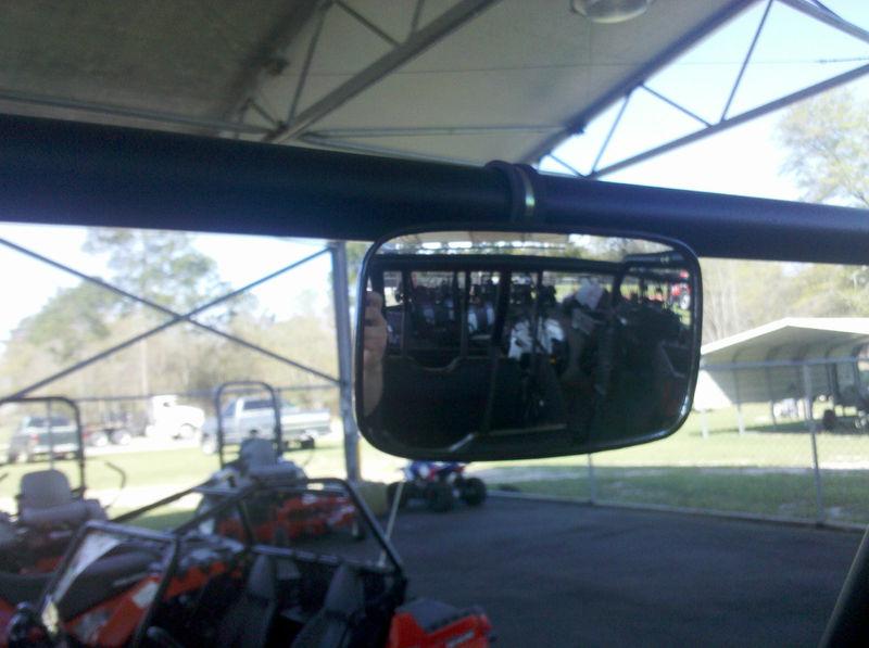 Rear view mirror for polaris ranger, rzr