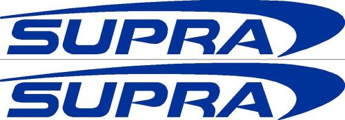 36" custom supra swoosh boat decal sticker - pair - l@@k!!