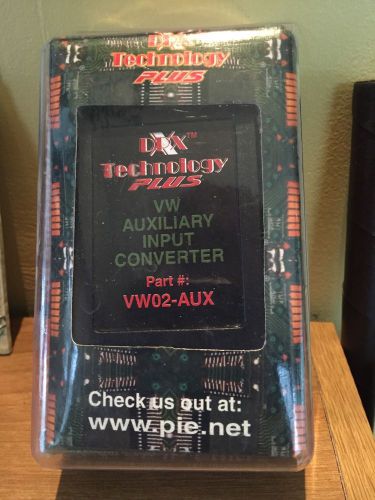 Pie vw02-aux factory radio stereo auxiliary input converter nib