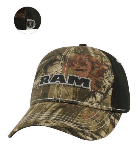 Brand new dodge ram mossy oak and black dodge ram hat cap !