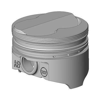 Keith black pistons hypereutectic dome 4.040" bore chevy 327 set of 8 kb157-040