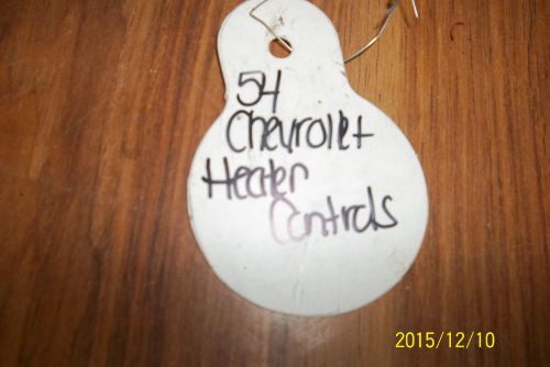 1954 chevrolet heater control