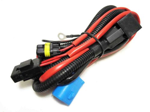 Xenon hid conversion kit relay wiring harness wire upgrade for 9004 9007 hb1 hb5