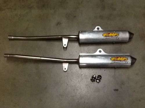 1987-2006 yamaha banshee fmf turbine 2 exhaust silencer muffler - used once nice