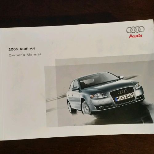 Purchase Audi A4 2005 owners manual in Spokane, Washington, United