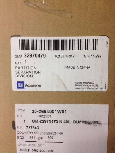 Gm 22970470 corvette duffle bag