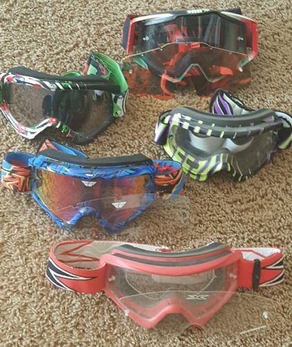 Mx goggles and goggle bag. killer auction!