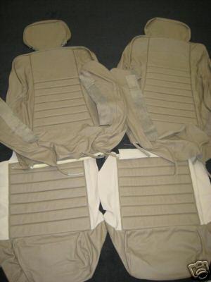 NEW Jaguar XJS Coupe Or Convertible Leather Seat Covers Replacement 1889-1996, US $745.00, image 3