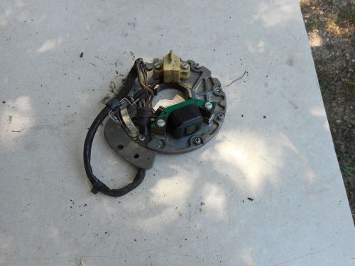 1977 evinrude 9.9 hp  ignition plate