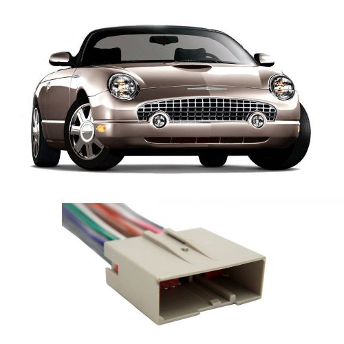 Ford thunderbird 2004-2005 factory stereo to aftermarket radio harness adapter