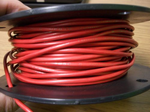12 gauge red 100 ft wire stranded