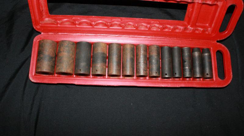 Set of Pittsburgh Impact Sockets with Case, US $1.29, image 8