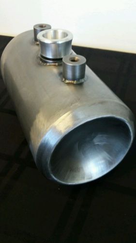 Chopper/bobber oil tank kegged ends center fill sportster rigid hardail