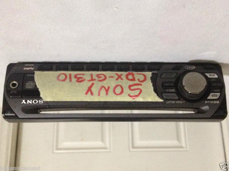 SALE SONY CD  RADIO FACEPLATE MODEL CDX-GT310   CDXGT310 TESTED GOOD GUARANTEED, US $35.00, image 1