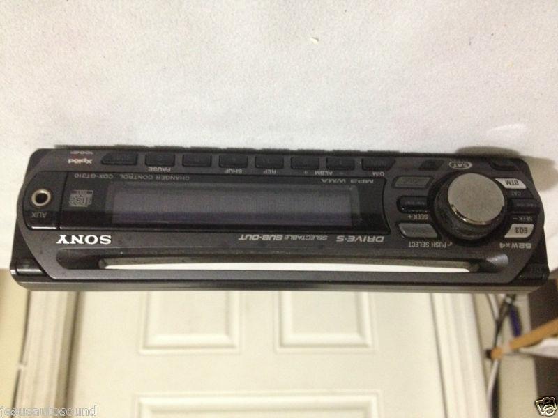 SALE SONY CD  RADIO FACEPLATE MODEL CDX-GT310   CDXGT310 TESTED GOOD GUARANTEED, US $35.00, image 2