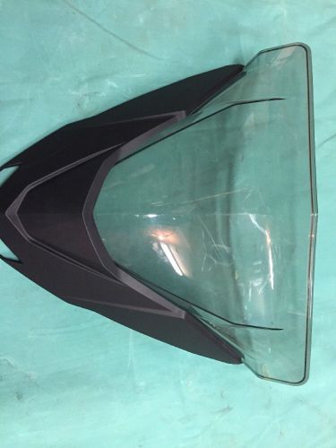 Ski-doo oem stock 235 windshield mx z renegade summit x sp &amp;  support
