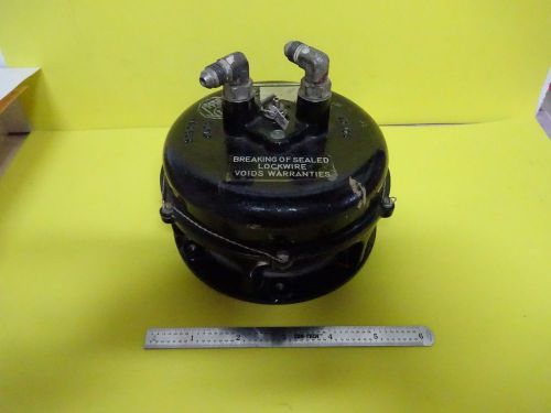 Airesearch outflow safety valve aircraft 103456-4 part  untested #p6-01