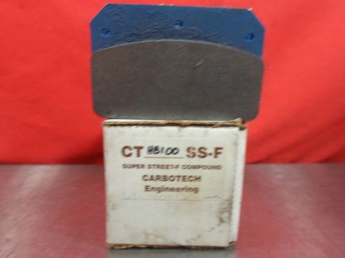 Carbotech ct-hb100 ss-f rear brake pads