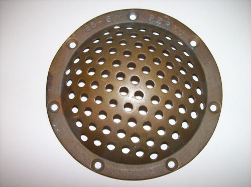 Perko bronze round strainer #86-006 6&#034; od (5-3/4&#039;) - round parrko strainer 86-6