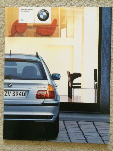 Bmw 2003 3 series sport wagon usa sales brochure | catalog 31100302525 1/2003