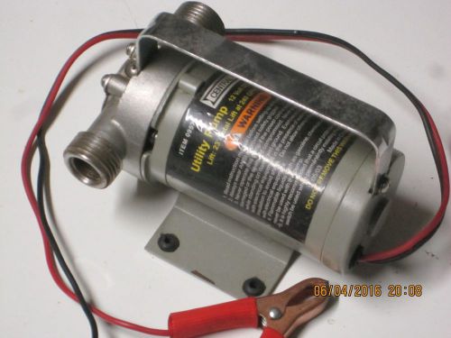 12v dc marine/utility water pump