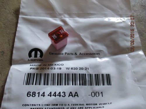 J case 30 amp fuse 11 12 13 14 15 16 dodge journey nos mopar 68144443aa