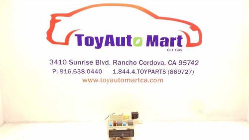 Sienna 2004 cabin fuse box