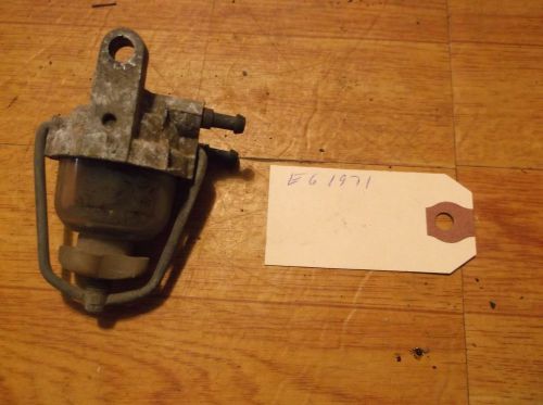 Evinrude johnson outboard fuel filter