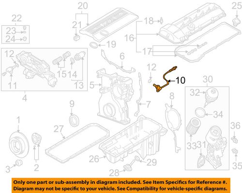 Bmw oem 99-02 z3-engine camshaft position sensor 12147539165