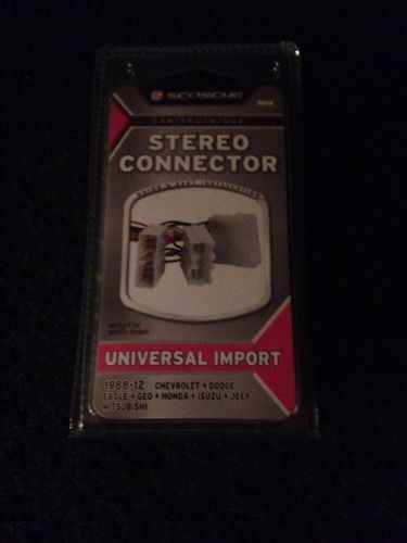 Scosche stereo connector im01a  universal import 1988-2012