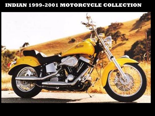Indian 1999 2000 2001 workshop parts manuals 380pg motorcycle service &amp; repair